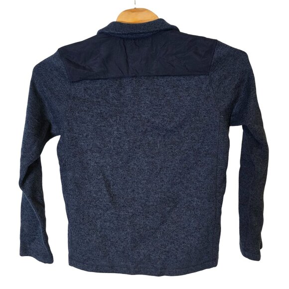 Eddie Bauer 1/4 Zip Pullover‎ Fleece Jacket Size Small Men's Blue Long Sleeves - Picture 3 of 6